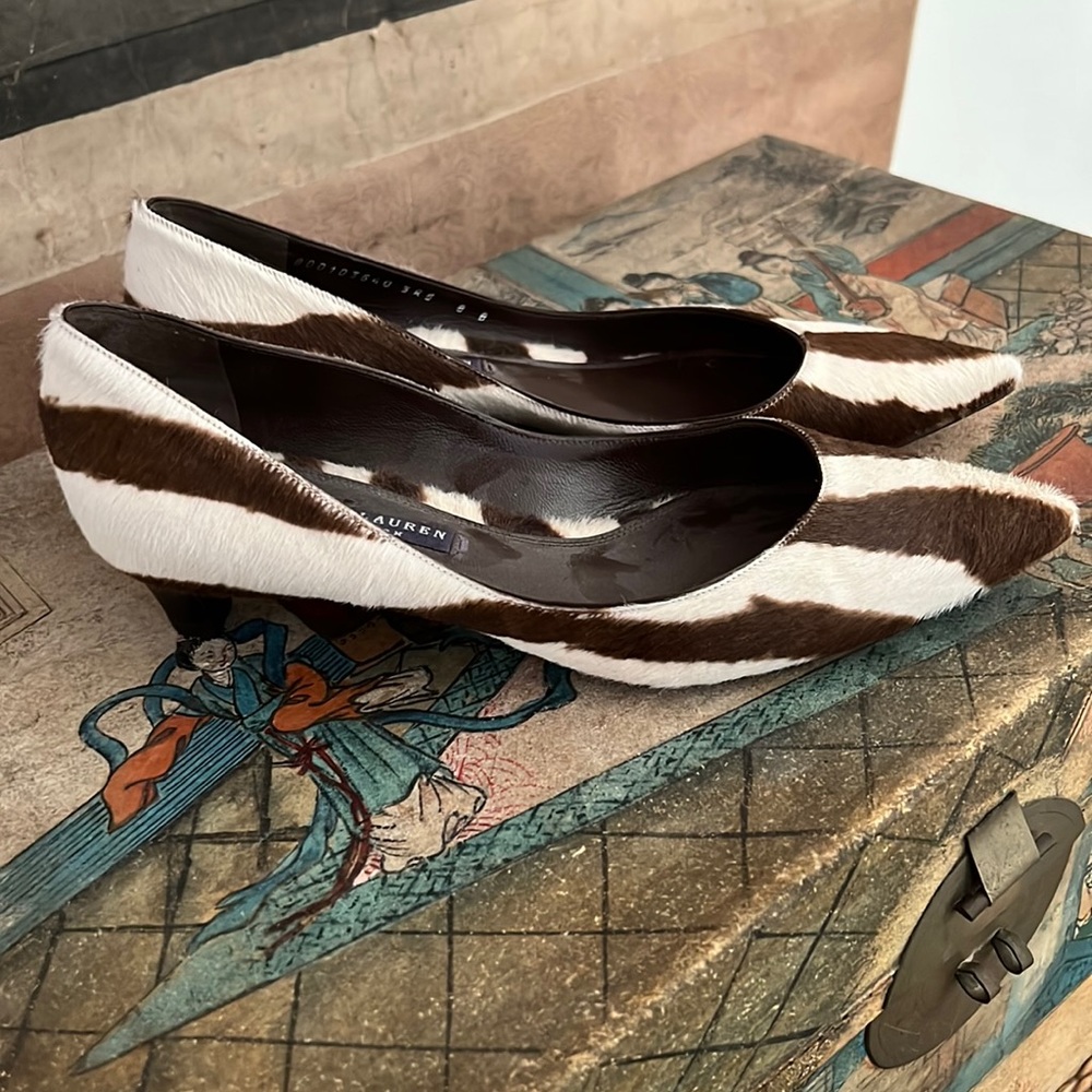 Brand new Ralph Lauren collection kitten heels
